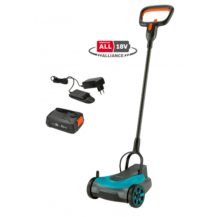 Акумуляторна газонокосарка Gardena HandyMower 22/18V P4A Set (14620-20)