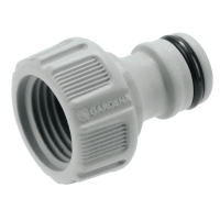 Штуцер різьбовий пластиковий Gardena 1/2" 21 мм (18220-29)
