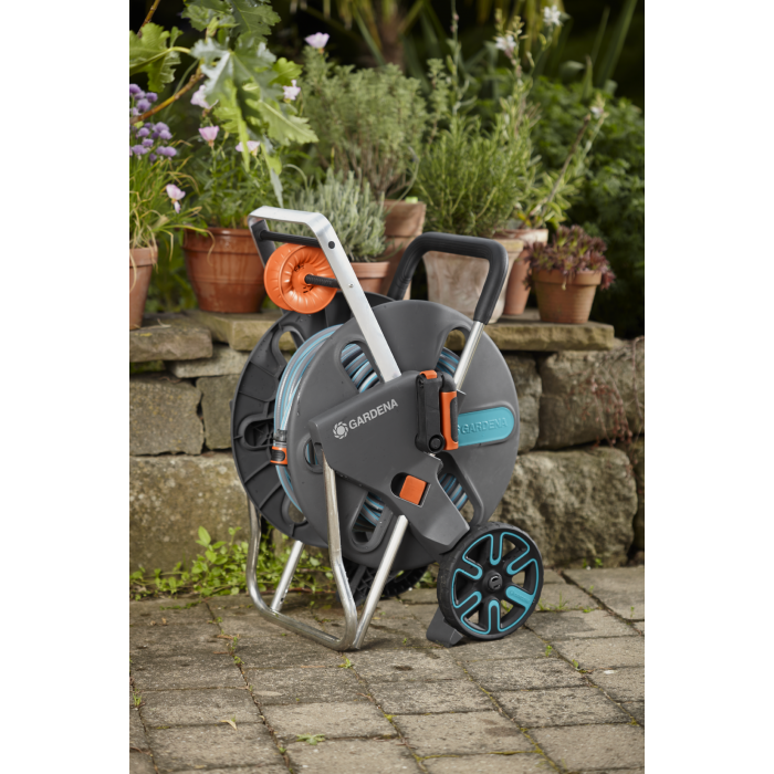 Комплект для поливу з візком Gardena CleverRoll L Easy Set 50 1/2" 13 мм Classic (18522-20)