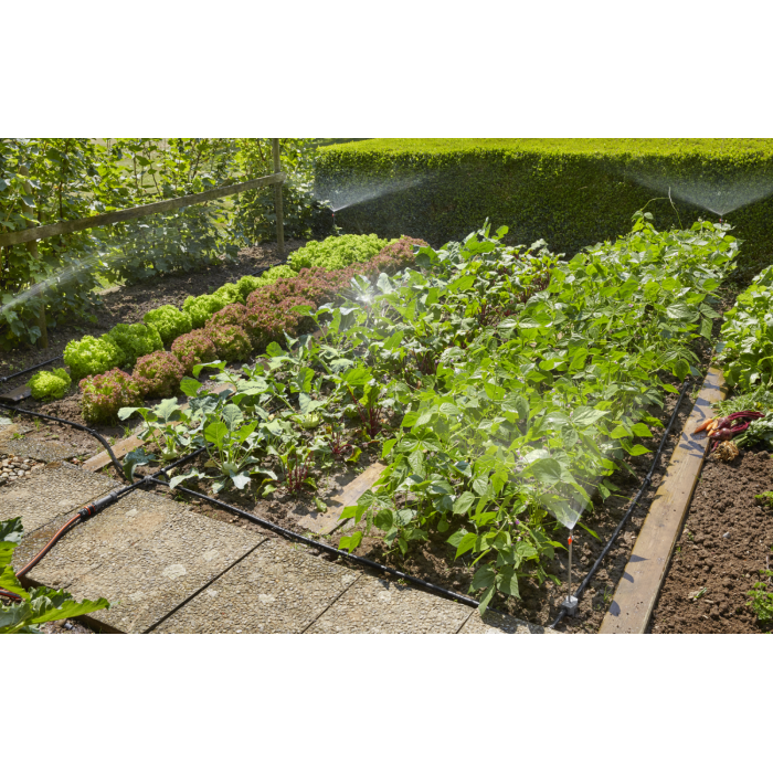 Комплект мікрокрапельного поливу Gardena Micro-Drip-System для клумб і грядок до 40 м2 (13015-20)