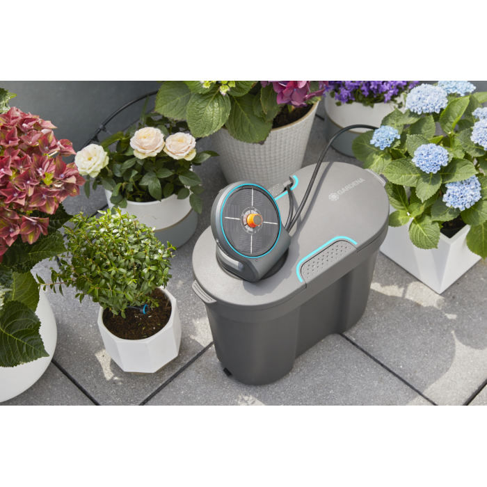 Контейнер із кришкою для поливу вихідного дня Gardena 10,5 л (13367-20)