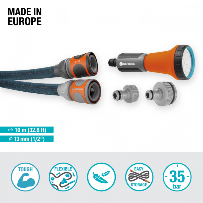 Комплект текстильних шлангів Liano™ Xtreme 10 м, 18460-20