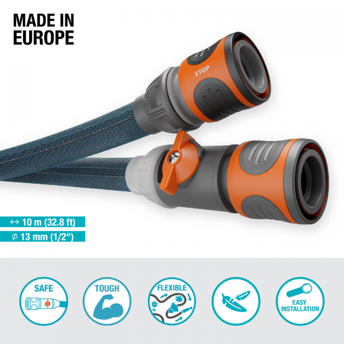 Текстильний шланг Gardena Liano Xtreme Indoor 13 мм (1/2"), 10 м (18490-20)