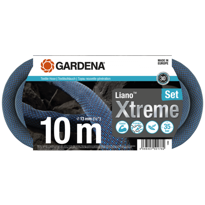 Комплект текстильних шлангів Liano™ Xtreme 10 м, 18460-20