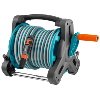 Котушка для шланга Gardena Classic 10 Set з комплектом для поливу (08010-20)