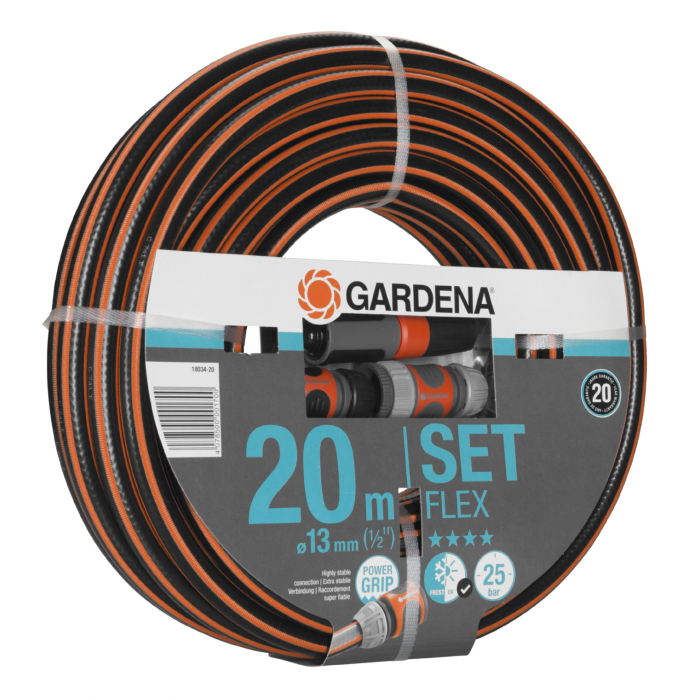 Шланг з комплектом для поливу Gardena Flex 13 мм (1/2 "), 20 м, Set (18034-20)