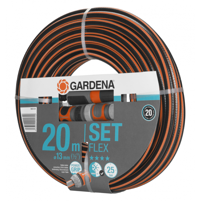 Шланг з комплектом для поливу Gardena Flex 13 мм (1/2 "), 20 м, Set (18034-20)