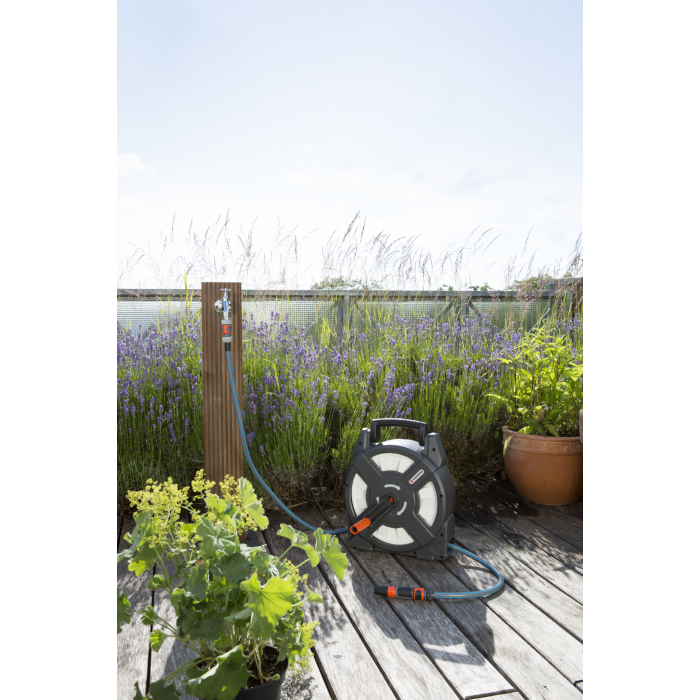 Котушка Gardena City Gardening 10 м для терас з комплектом для поливу (18400-20)