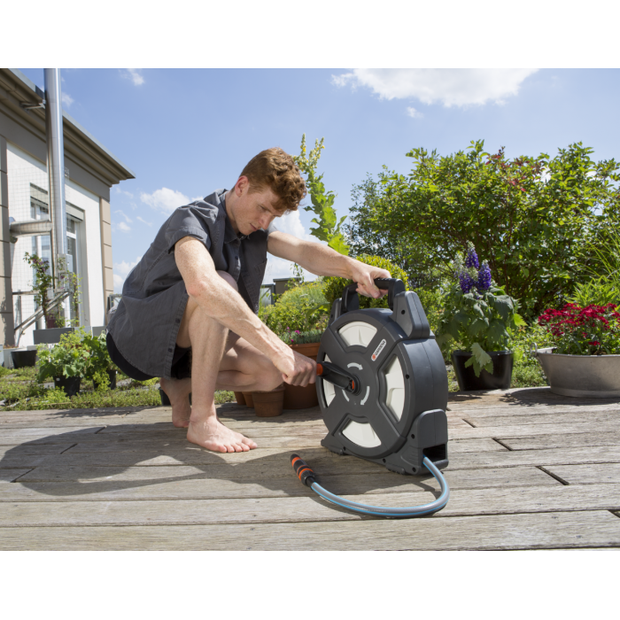 Котушка Gardena City Gardening 10 м для терас з комплектом для поливу (18400-20)