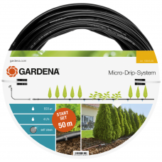 Комплект мікрокрапельного поливу Gardena Micro-Drip-System для рядного поливу 50 м (13013-20)