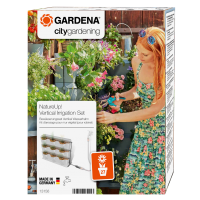 Комплект мікрокрапельного поливу Gardena Micro-Drip-System NatureUp на 9 вертикальних горщиків (13156-20)