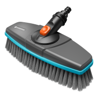 Щітка поворотна Gardena Cleansystem 27 см, м'яка (18810-20)