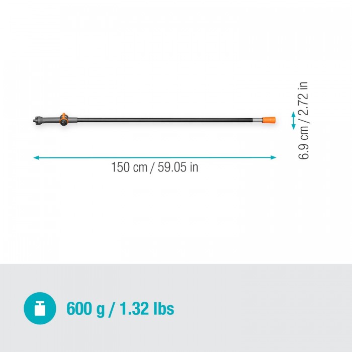 Ручка водопровідна 150 см Gardena Cleansystem M (18802-20)