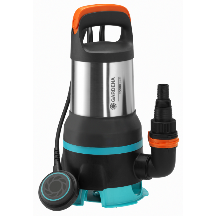 Насос дренажний чистої/брудної води Gardena 15000 2-в-1 (09048-20)