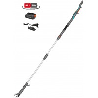 Акумуляторний телескопічний сучкоріз Gardena HighCut 250/18V P4A до 28 мм, 2.1-2.5 м (14774-20)