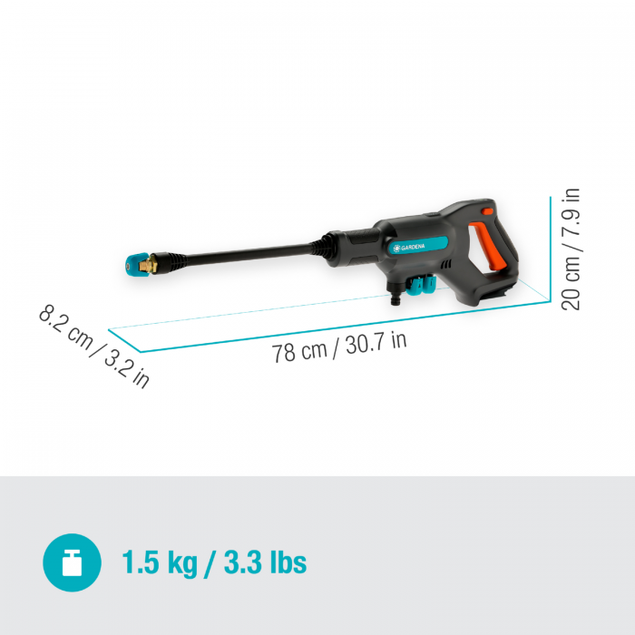 Акумуляторна мінімийка Gardena AquaClean 24/18V P4A Solo (14800-55)