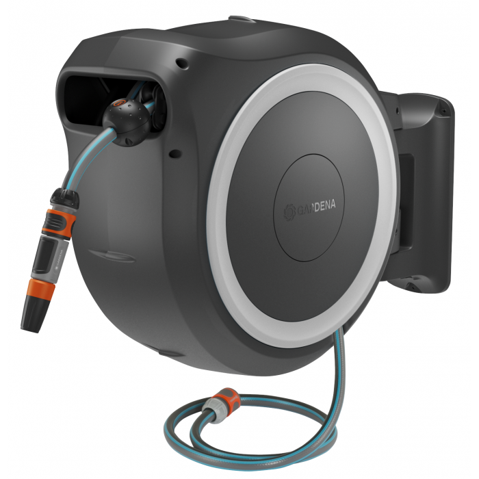 Котушка зі шлангом акумуляторна Gardena PowerRoll XXL Automatic P4A Solo 40 м (18647-55)