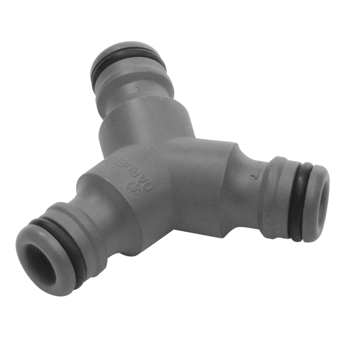 Трійник Gardena для шлангів 13 мм 1/2" і 19 мм 3/4" (00934-50)