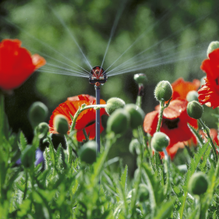 Мікродощувач Gardena Micro-Drip-System секторний 6-позиційний, 2 шт (01396-29)