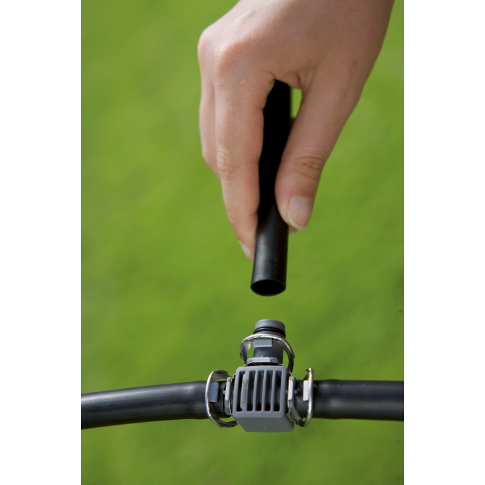 З'єднувач Т-подібний Gardena Micro-Drip-System Quick & Easy для шлангів 13 мм, 2 шт (08329-29)
