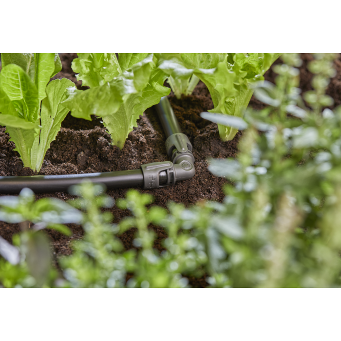 З'єднувач L-подібний Gardena Micro-Drip-System Quick & Easy для шлангів 13 мм, 2 шт (13202-20)