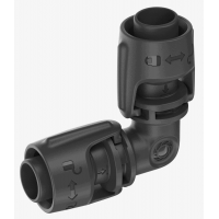 З'єднувач L-подібний Gardena Micro-Drip-System Quick & Easy для шлангів 13 мм, 2 шт (13202-20)
