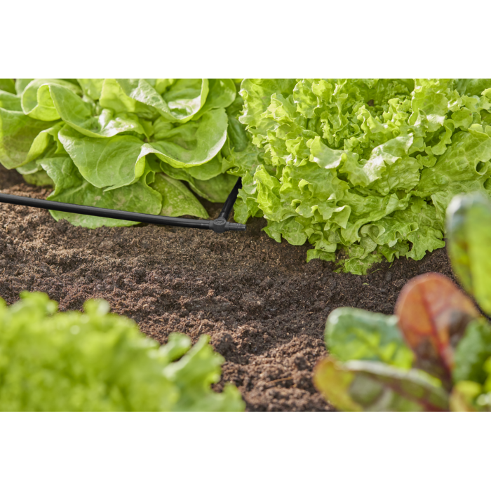 З'єднувач Т-подібний Gardena Micro-Drip-System для шлангів 4,6 мм, 10 шт (13211-20)