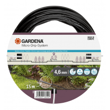 Шланг-дощувач Gardena Micro-Drip-System 15 м, 1.5 л/год (01362-20)