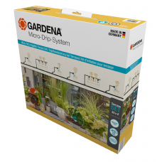 Комплект поливу Gardena Micro-Drip-System Terrace Set на 30 рослин (13400-20)