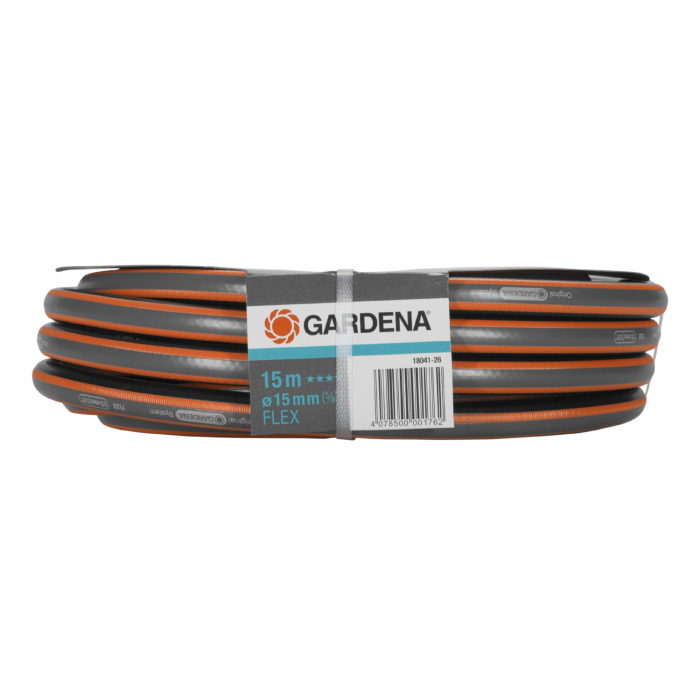 Шланг Gardena Flex 15 мм (5/8"), 15 м, 25 бар (18041-26)