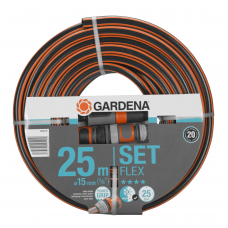 Шланг Gardena Flex Set 15 мм (5/8"), 25 м, 25 бар (18046-26)