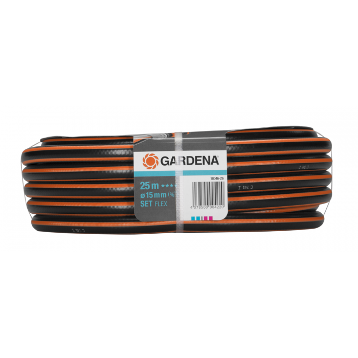 Шланг Gardena Flex Set 15 мм (5/8"), 25 м, 25 бар (18046-26)