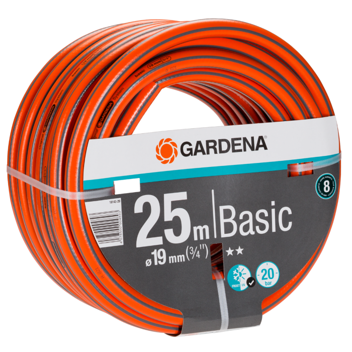 Шланг Gardena Basic 19 мм (3/4"), 25 м (18143-29)