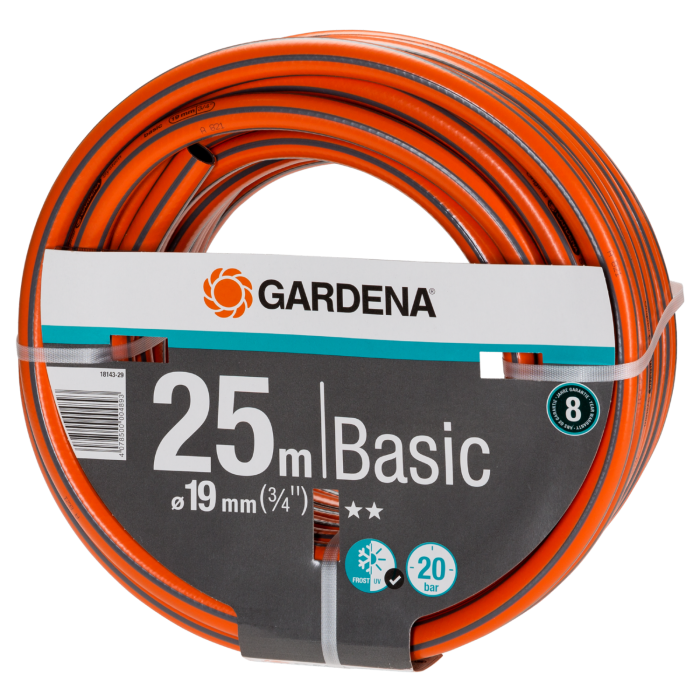 Шланг Gardena Basic 19 мм (3/4"), 25 м (18143-29)