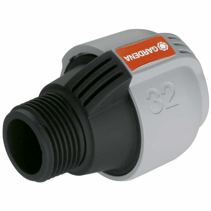 З'єднувач Gardena Quick & Easy 32 мм х 1 зовнішня різьба (02769-20)