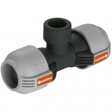 З'єднувач T-подібний Gardena Quick & Easy 32 мм з внутрішньою різьбою 3/4 (02791-20)