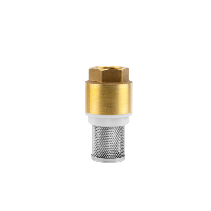 Фільтр з клапаном для забірного шланга Gardena 26,5 мм G3/4", латунний (07220-20)