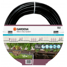 Шланг капельного поливу Gardena Micro-Drip-System для рядного поливу 50 м, 1.6 л/год (13504-20)