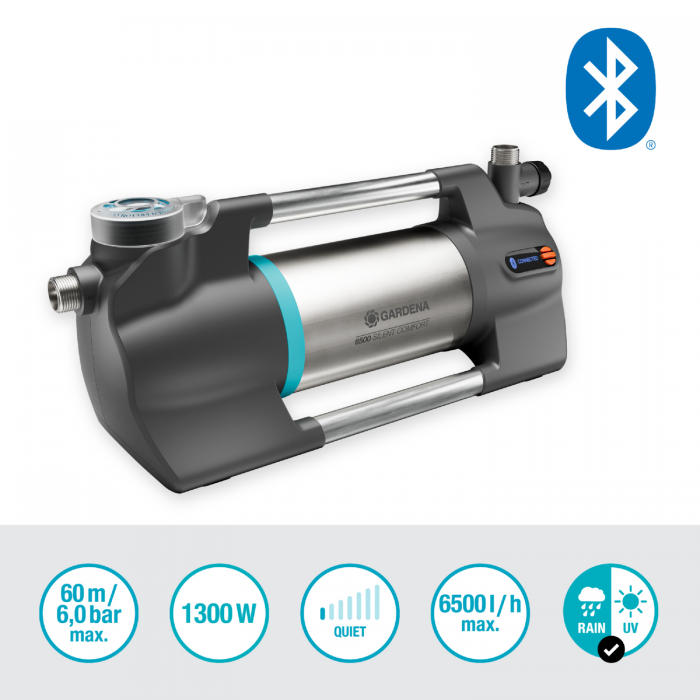 Насос садовий Gardena 6500 SilentComfort Bluetooth® (09059-20)