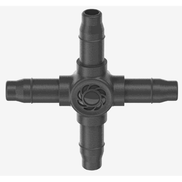 З'єднувач хрестоподібний Gardena Micro-Drip-System для шлангів 4,6 мм, 10 шт (13214-20)