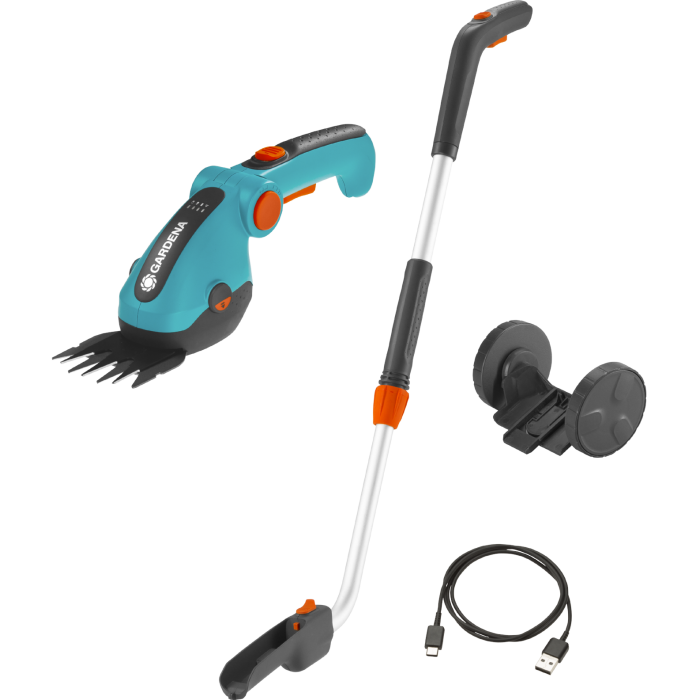 Ножиці для газонів акумуляторні Gardena ComfortCut Li Set USB-C (09889-20)