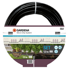 Комплект поливу Gardena Micro-Drip-System для рядного поливу 50 м, 1.6 л/год (13501-20)