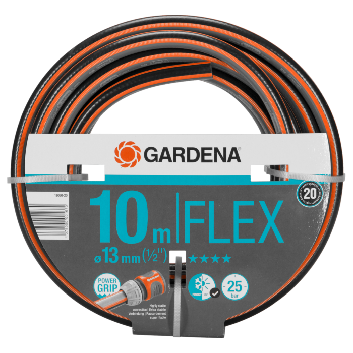 Шланг Gardena Flex 13 мм (1/2"), 10 м, 25 бар (18030-20)