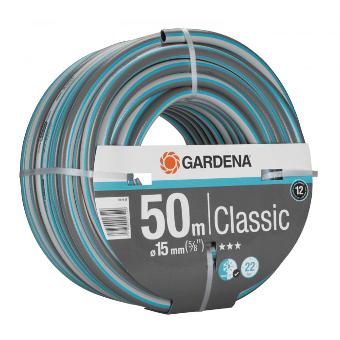 Шланг Gardena Classic 15 мм (5/8"), 50 м, 22 бар (18019-26)