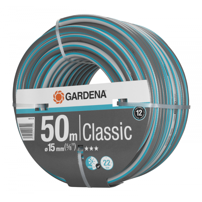 Шланг Gardena Classic 15 мм (5/8"), 50 м, 22 бар (18019-26)