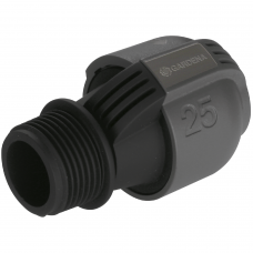 З'єднувач Gardena Quick & Easy 25 мм х 1 зовнішня різьба (02763-20)