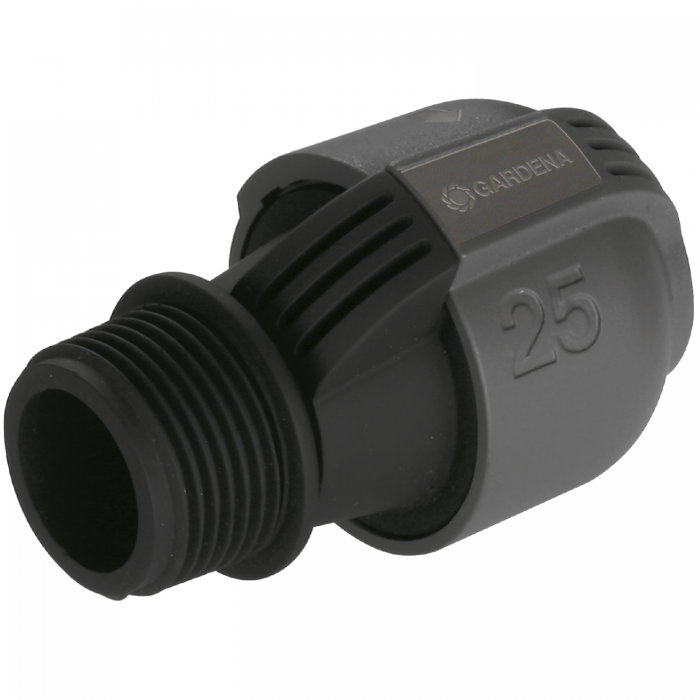 З'єднувач Gardena Quick & Easy 25 мм х 1 зовнішня різьба (02763-20)