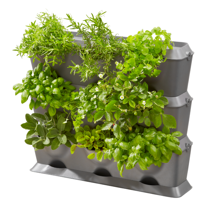 Комплект горщиків для мікрокрапельного поливу Gardena Micro-Drip-System NatureUp Basic Set 3 Vertical (13150-20)