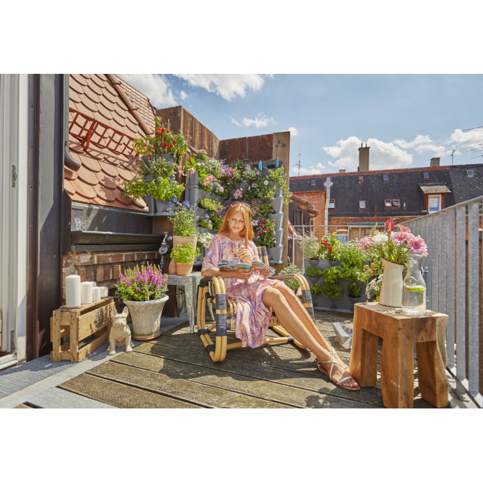 Комплект горщиків для мікрокрапельного поливу Gardena Micro-Drip-System NatureUp Basic Set 3 Vertical (13150-20)