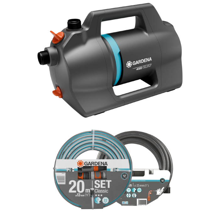 Насос садовий Gardena 4100 Silent Set (09051-20)